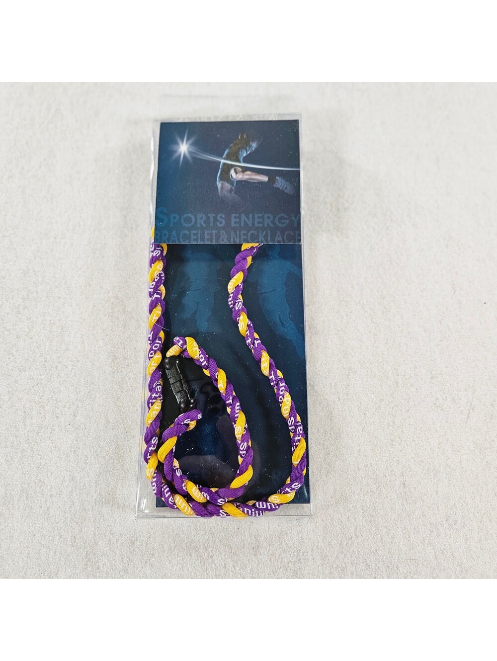 Sports Energy Bracelet & Necklace Set New